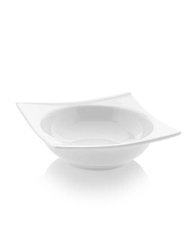 Тарелка глубокая квадратная 20х20 см белая Bianco, Fine Dine