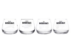 Набір низьких склянок краплеподібної форми Luminarc "Whisky" 300 мл 4 шт (Q3171)