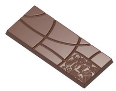 Форма для шоколада "Майя" 117x48x5 мм, 4 шт. Chocolate World