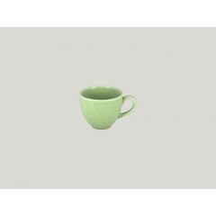 Чашка 90мл. фарфоровая, зеленая espresso Vintage, RAK