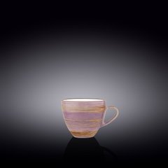 Чашка кавова Wilmax SPIRAL LAVENDER 110мол WL-669734/A