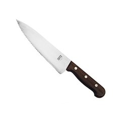 Кухонный нож поварской зубчатый 20 см. Capco с деревянной ручкой (97034)