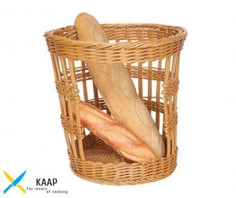 Кошик для хліба та фруктів 38х42 см. з лози, прямокутна M&T