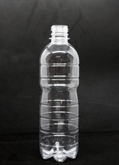 Бутылка одноразовая 0,5 л, "classic" крышка 28 мм прозрачная (без крышки)