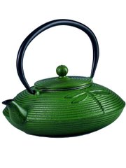Чайник чугунный 1000 мл "Бабка" зеленый 16904-6