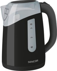 Электрочайник Sencor Series 1700, 1,7л, Strix, пластик, черный