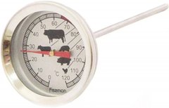 Термометр для м`яса, діапазон вимірів 0-120°C, довжина щупа 13 см