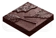 Форма для шоколаду "Листя" 27х13, 5х2, 4 см., 10 шт. Chocolate World