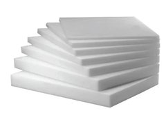 Доска полиэтиленовая для рубки 50х50х10 см. квадратная, белая Durplastics
