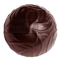 Форма для шоколада "Сфера с орнаментом" 27x27x13 мм, 36 шт. (6x2 gr)