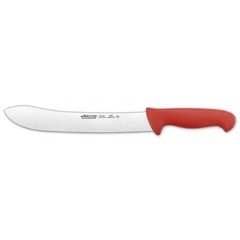 Нож кухонный мясника 25 см. 2900, Arcos с красной пластиковой ручкой (292722)