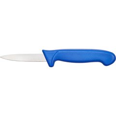 Кухонний ніж для чищення овочів 9 см. Stalgast із синьою пластиковою ручкою (283094)