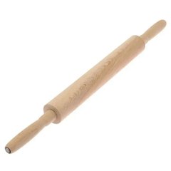 Скалка з ручками, що крутяться, 50 см. дерев'яна Bisetti