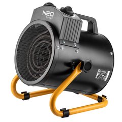 Теплова гармата електрична Neo Tools, 2 кВт, 50 м кв., 330 м куб./год, наг.елемент — неірж.сталь, IPX4