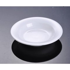 Тарілка супова 200 мл., 20 см. порцелянова, біла Alt Porcelain