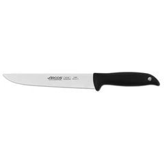Нож кухонный для нарезки 19 см. Menorca, Arcos с черной пластиковой ручкой