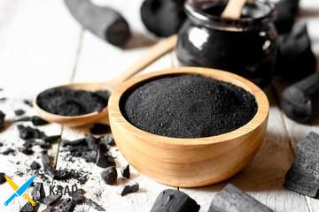 Суперфуд Black Charcoal Latte, Чорний вугільний латте 250г / 50 порцій