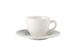 Чашка кофейная 85 мл с блюдцем 120 мм в наборе (318311 + 125712.S) "Smoky Alumilite"