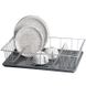 Сушарка для посуду з пластиковою підставкою 48х30х9, 5 см. METALTEX (320645)