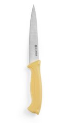 Кухонный нож для птицы 15 см. Hendi с желтой пластиковой ручкой (842539)