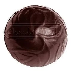 Форма для шоколада "Сфера с орнаментом" 27x27x13 мм, 40 шт. (6x2 gr)