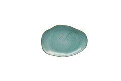 Блюдце Lubiana Stone age decor 12,5 см бирюзовое 4613-6630L