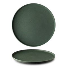 Тарілка 26 см порцелянова колір зелений, серія "Granit" (без глазурування) G.Benedikt (V3Q2126)