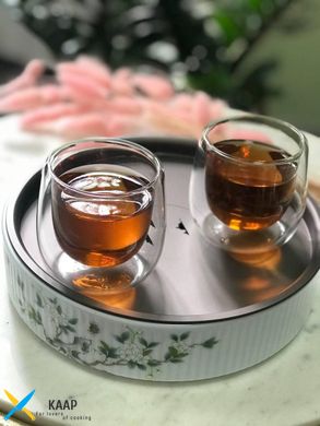 Столик-Чабань для чайной церемонии (чайный) фарфоровый 19,5х5 см "Молихуа" T0521