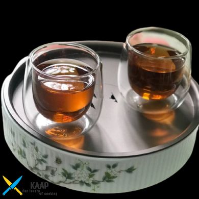 Столик-Чабан для чайної церемонії (чайний) порцеляновий 19,5х5 см "Моліхуа" T0521