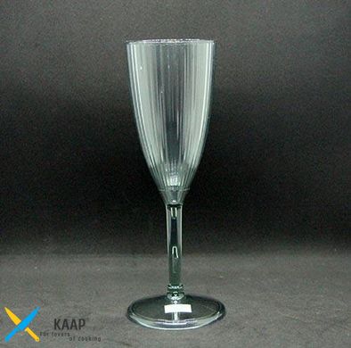 Бокал для шампанского пластиковый "Жадор" 250 мл, 7/21см KH-261