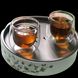 Столик-Чабань для чайной церемонии (чайный) фарфоровый 19,5х5 см "Молихуа" T0521