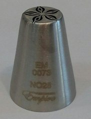Насадка кондитерська нержавіюча "П'ятлистник" H 42 мм (шт)