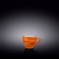 Чашка кофейная Wilmax SPIRAL ORANGE 75мл WL-669333/A