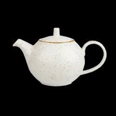 Чайник фарфоровый 425 мл. бежевый Stonecast White Speckle, Churchill