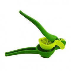 Соковитискач ручний для цитрусових 25х8,5 см. пластиковий, зелений The Bars