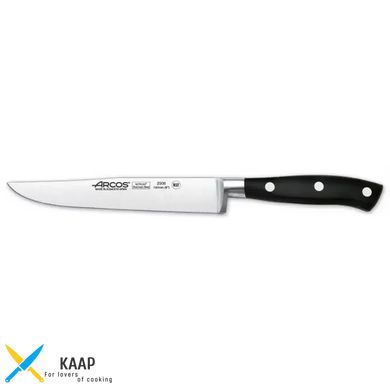 Нож кухонный 15 см. Arcos с черной пластиковой ручкой (230600)