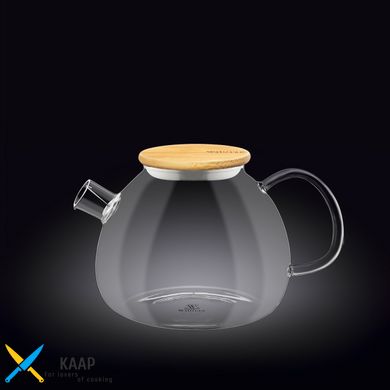 Чайник для заварювання з фільтром 1000 мл. Wilmax Thermo скляний