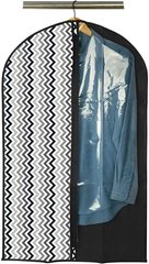 Чохол для одягу підвісний на вішалці 60х100 см тканинний з віконцем Handy Home Zigzag ZSH-01