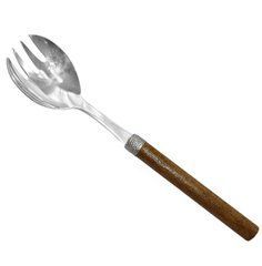 Вилка для салата Wood walnut 18/10 24 см 2mm mz468317 MAZHURA