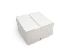 Салфетка белая 2 слоя 33х33 см. 1/8 сложение 100 шт/уп