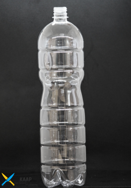 Бутылка одноразовая 2 л, "classic" крышка 28 мм прозрачная (без крышки)