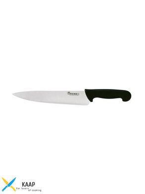 Кухонный нож поварской 24 см. Hendi с черной пластиковой ручкой (842706)