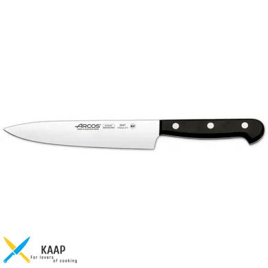 Кухонный нож поварской 17 см. Universal, Arcos с черной пластиковой ручкой (284704)
