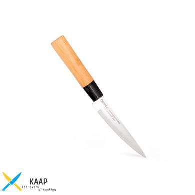 Набір ножів Fissman 4 придмети з обробною дошкою 420J2 сталь (2750)