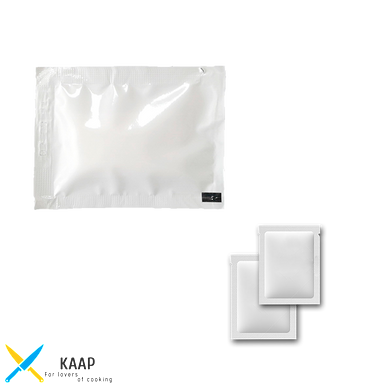 Салфетка влажная одноразовая в индивидуальной упаковке 15х15 см. упаковка 8х6 см. 500 шт/уп белая упаковка
