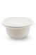 Емкость-тарелка одноразовая супная/салатница 500 мл. эко из кукурузного крахмала (Крышка 030820) 50