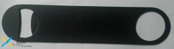 Открывашка нержавеющая черного цвета L 180 мм (шт)