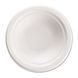 Тарелка одноразовая суповая 400 мл., 125 шт/уп бумажная, белая с рисунком Chinet Мозаика, Huhtamaki