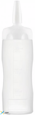 Пляшка для соусу 350 мл (біла) (01376)