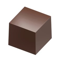 Форма для шоколада Chocolate World из поликарбоната "Блок" 2,3x2,3x2 см., 12 гр., 18 шт. (.FW:1000L2